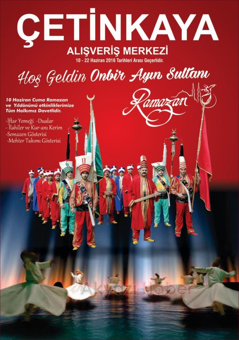 Çetinkaya Alışveriş Merkezi 17. Yılını İftar Programıyla Kutluyor