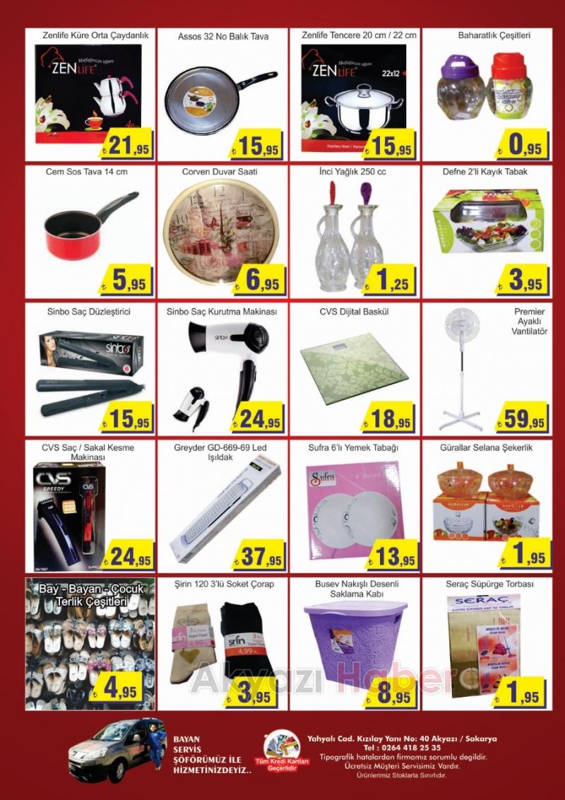 Çetinkaya Marketten Ramazan Ayında Cazip İndirimli Ürünler