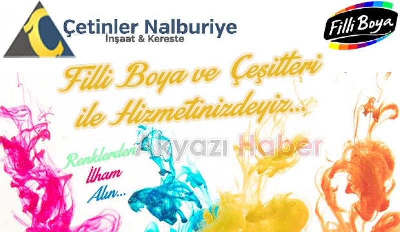 Çetinler Nalburiye Filli Boya ve Çeşitleriyle Hizmetinizde