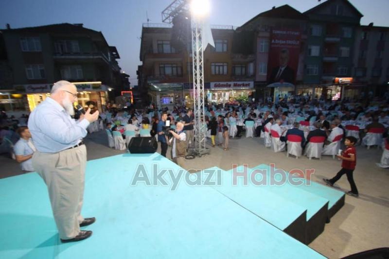 Cevat Ayhan Camii  Sosyal Tesisleri iftar Programıyla Birlikte Açıldı