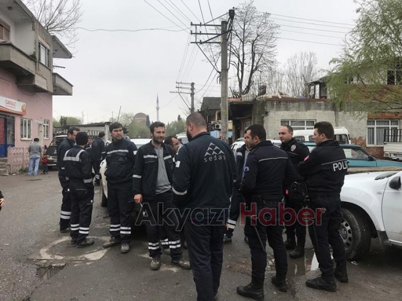 Çevik Kuvvet eşliğinde kaçak elektrik baskını