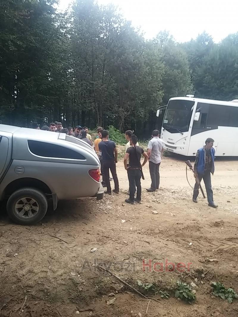 Çevik Kuvvet ve Özel Harekat Polisi Akyazıda