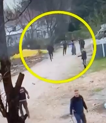 Cezaevi kaçağını polise vermemek için direndiler