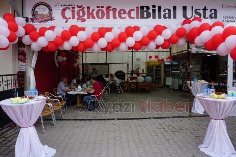 Çiğköfteci Bilal Usta Üçüncü Yılını Kutladı