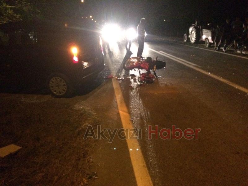 Çıldırlar Mahallesinde Trafik Kazası