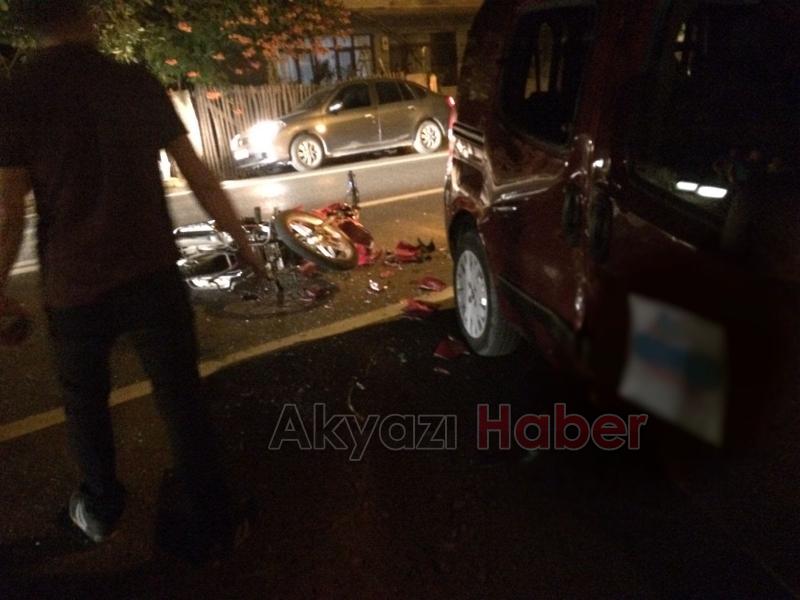 Çıldırlar Mahallesinde Trafik Kazası