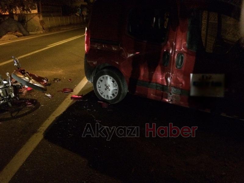 Çıldırlar Mahallesinde Trafik Kazası