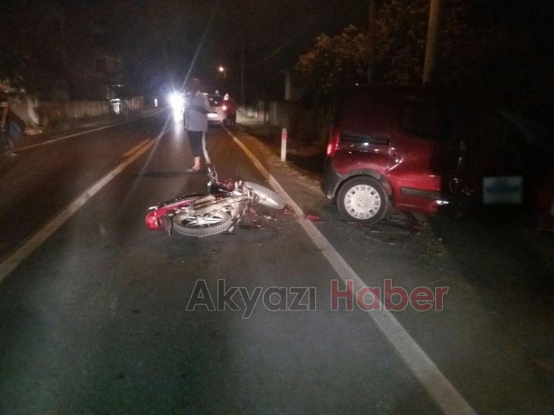 Çıldırlar Mahallesinde Trafik Kazası