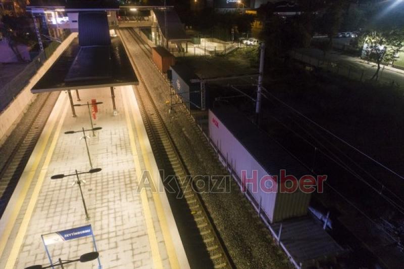 Çinden gelen yük treni Marmaray ile Avrupaya geçti