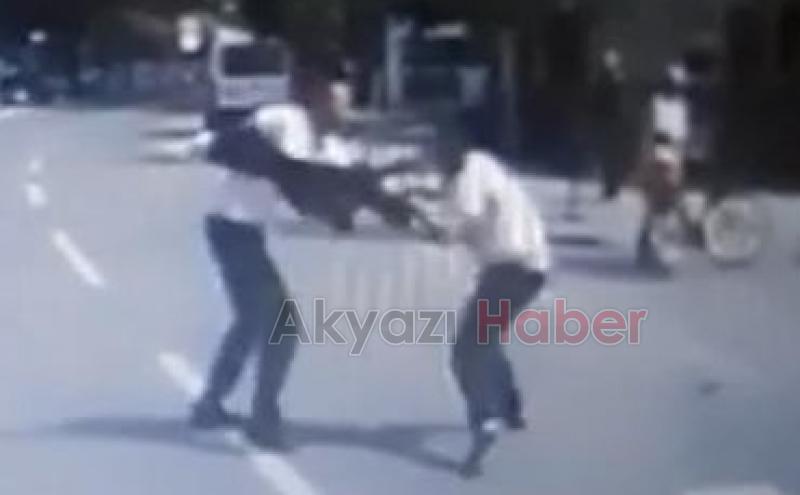 Cinayet anı kamerada