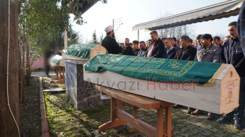  Cinayet kurbanı anne ve iki oğluna Acı veda