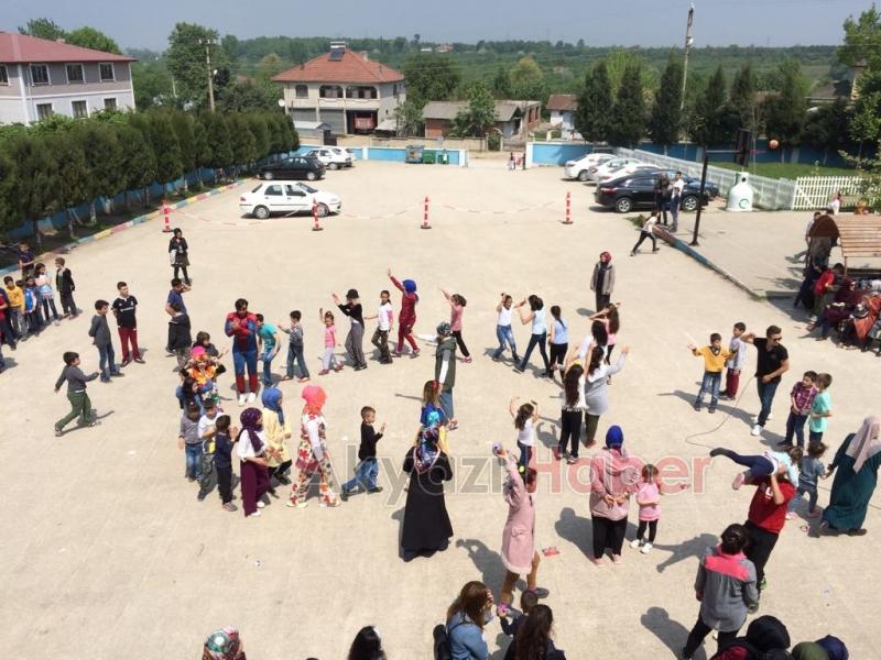 Çocuklar Gönüllerince Eğlendi