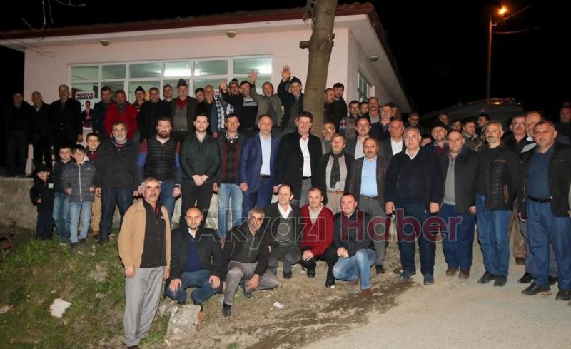 Cumhur İtifakı adayları Mansurlar ve Beldibinde Vatandaşlarla buluştu