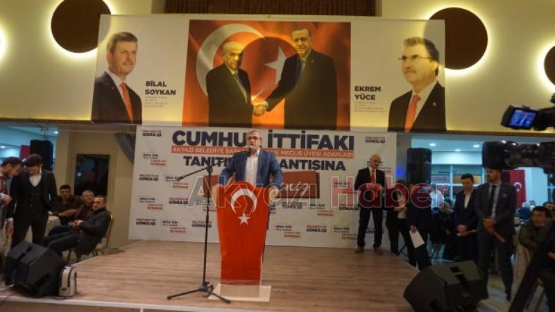 Cumhur İttifakı Adayları Böyle tanıtıldı