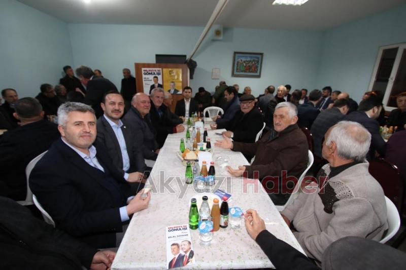 Cumhur İttifakı adayları Kandil gecesi Balbalı da vatandaşlarla buluştu