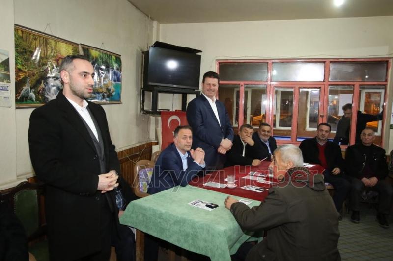 Cumhur İttifakı adaylarına Yeniköyde büyük ilgi