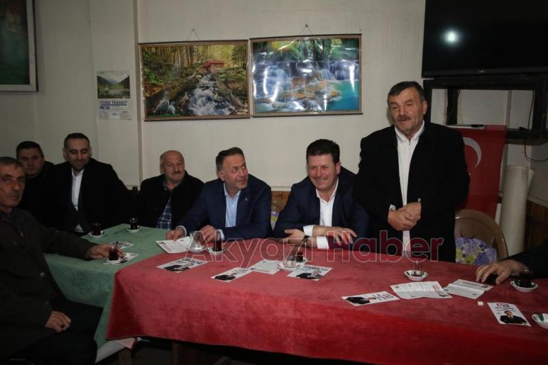 Cumhur İttifakı adaylarına Yeniköyde büyük ilgi