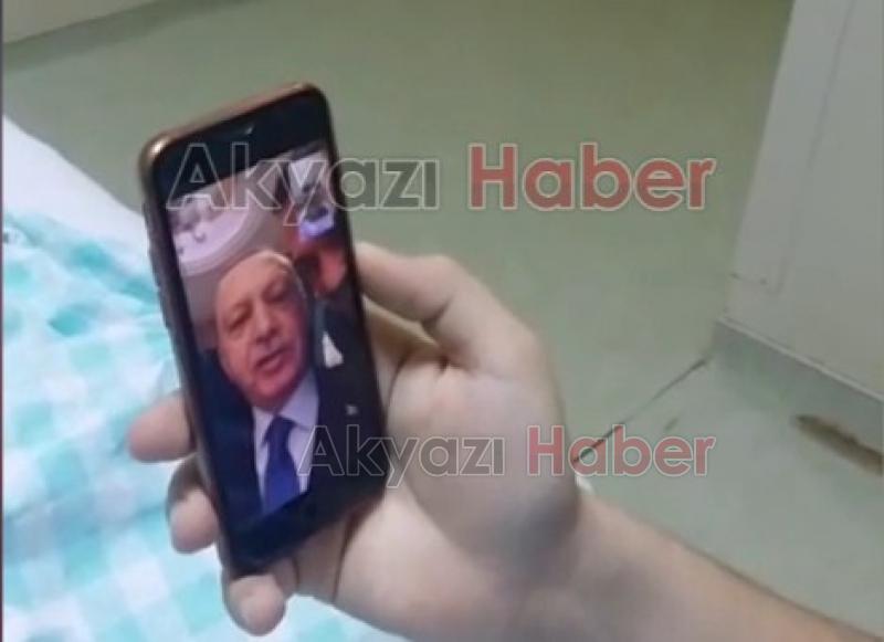 Cumhurbaşkanı Akyazılı Tayyipi Telefonla arayıp moral verdi