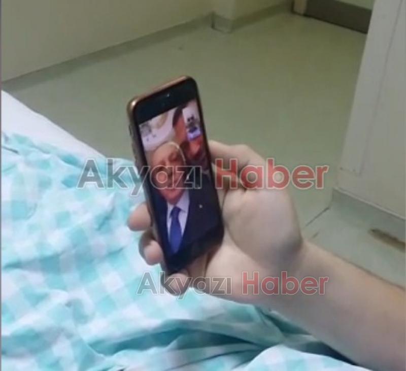 Cumhurbaşkanı Akyazılı Tayyipi Telefonla arayıp moral verdi