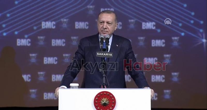 Cumhurbaşkanı BMCnin temelini attı