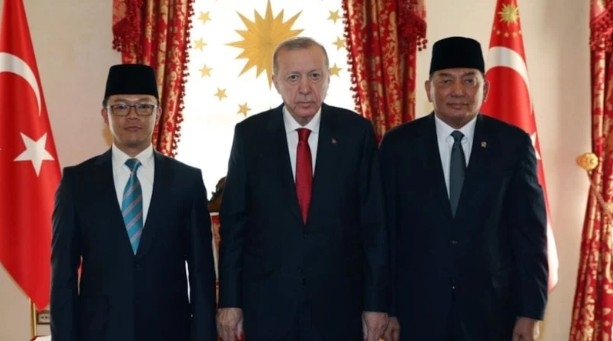 Cumhurbaşkanı Erdoğan Endonezyalı bakanları kabul etti