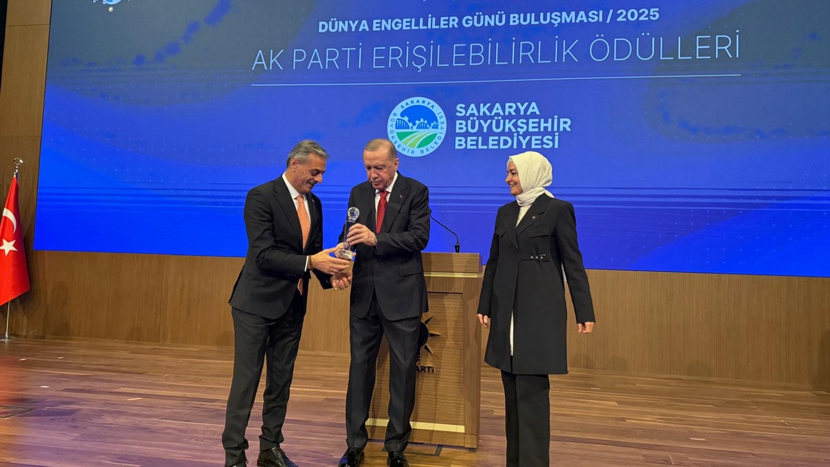 Cumhurbaşkanı'ndan Büyükşehir'e ödül