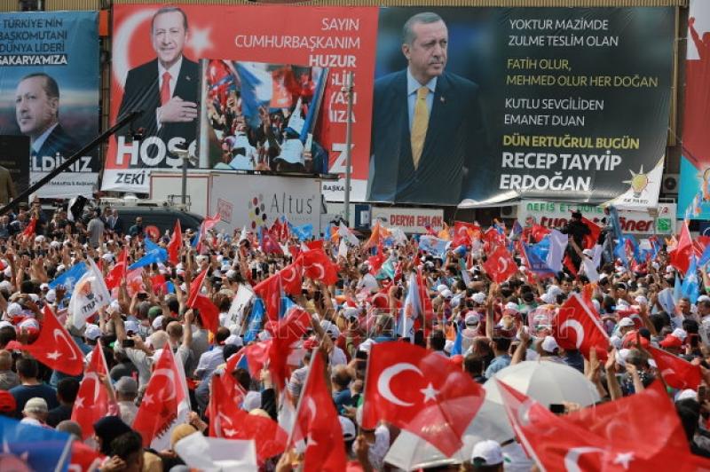 Cumhurbaşkanı Recep Tayyip Erdoğan'ın Sakarya Mitingi