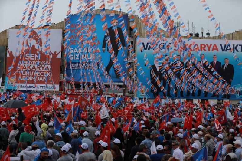 Cumhurbaşkanı Recep Tayyip Erdoğan'ın Sakarya Mitingi