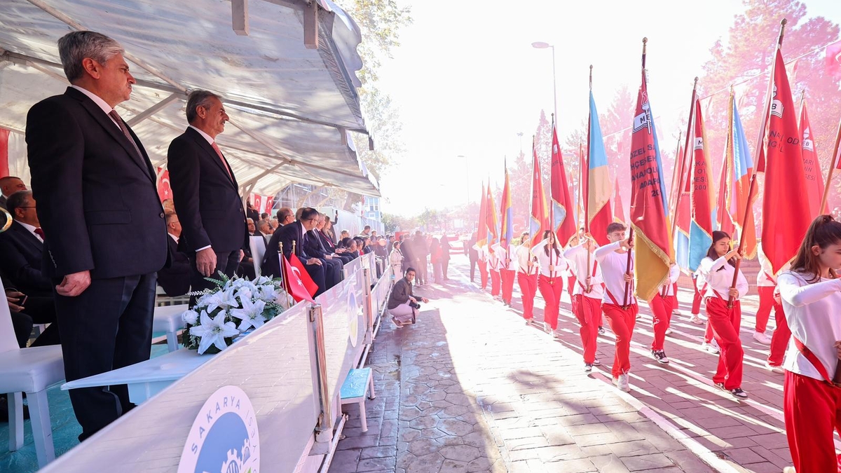 Cumhuriyet Bayramı Sakarya'da coşkuyla kutlandı