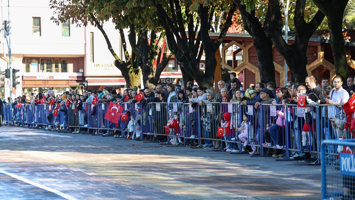 Cumhuriyet Bayramı Sakarya'da coşkuyla kutlandı