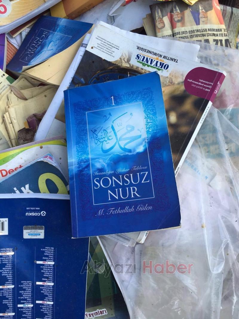 Çuvallar Dolusu FETÖ Kitapları Bulundu