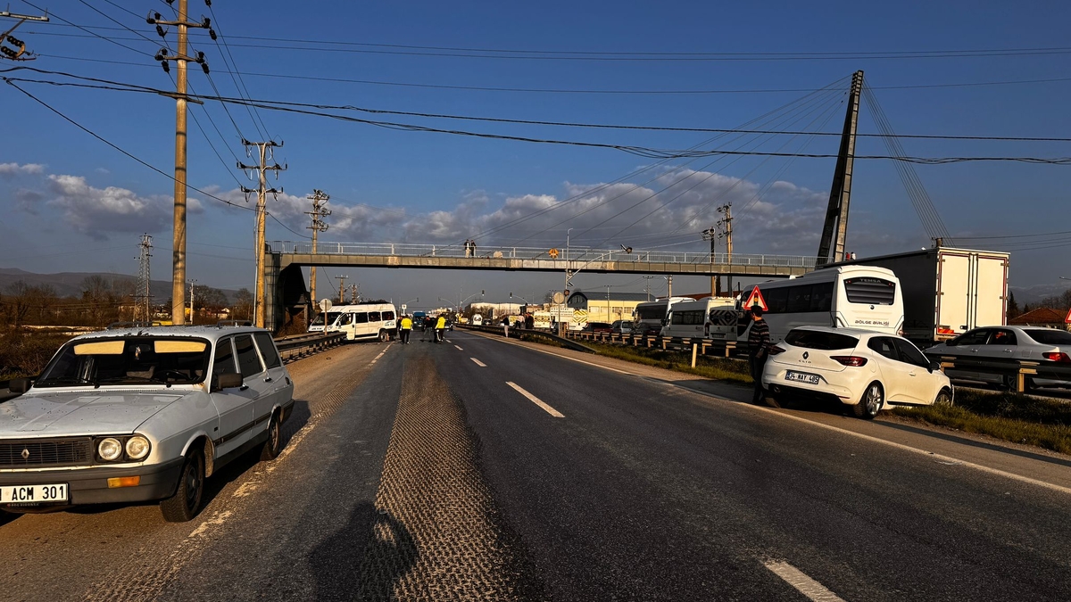 D-100'de yakıt kazası