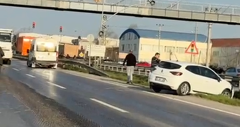 D-100'de yakıt kazası