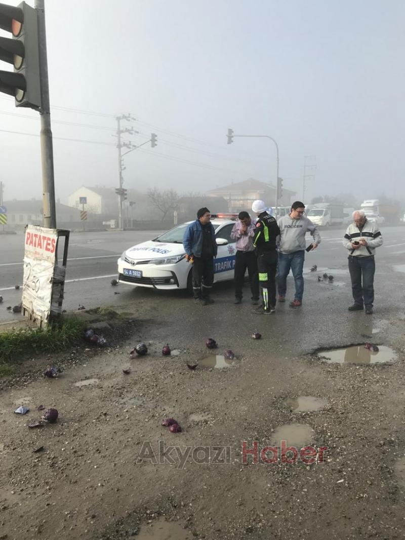 D 100 sabah saatleri Karayolu sebze bahçesine döndü