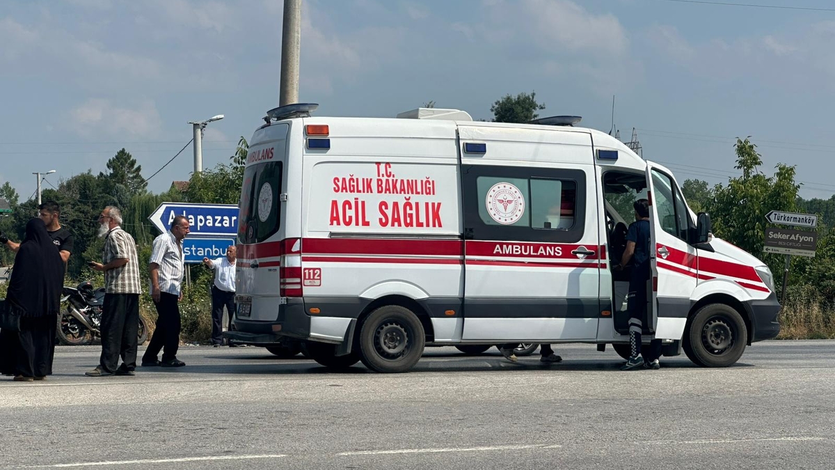 D-100’de korkutan kaza!