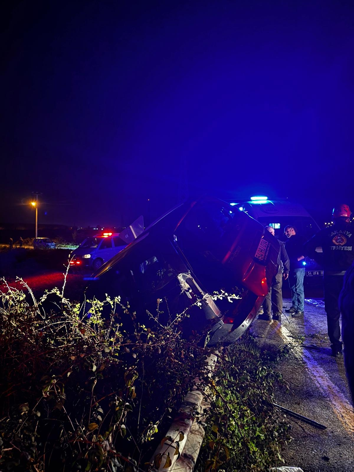 D140'da feci kaza: 1'i ağır 3 yaralı