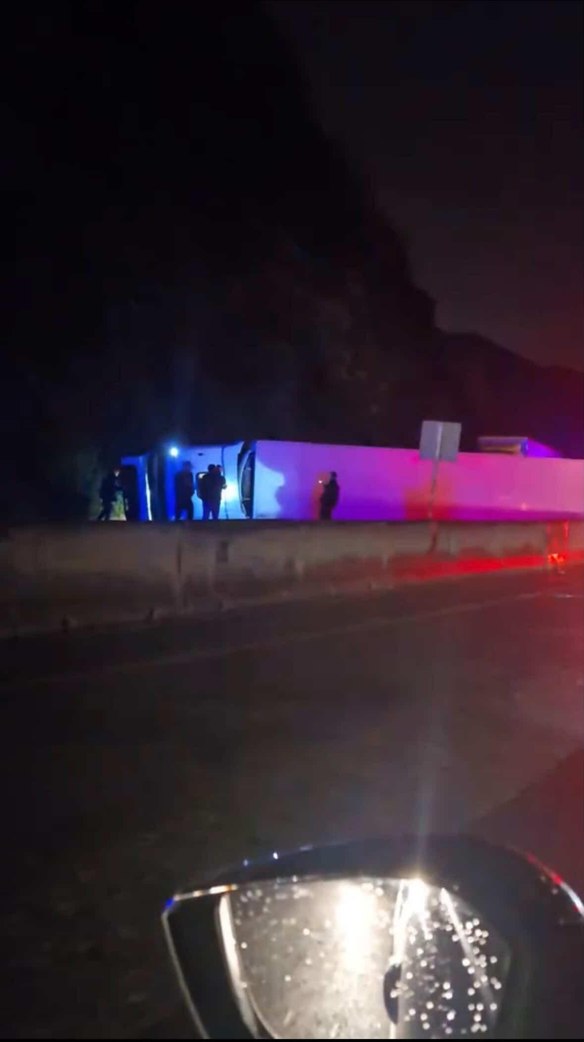 D-650'de zincirleme kaza; Bilecik yönü ulaşıma kapandı