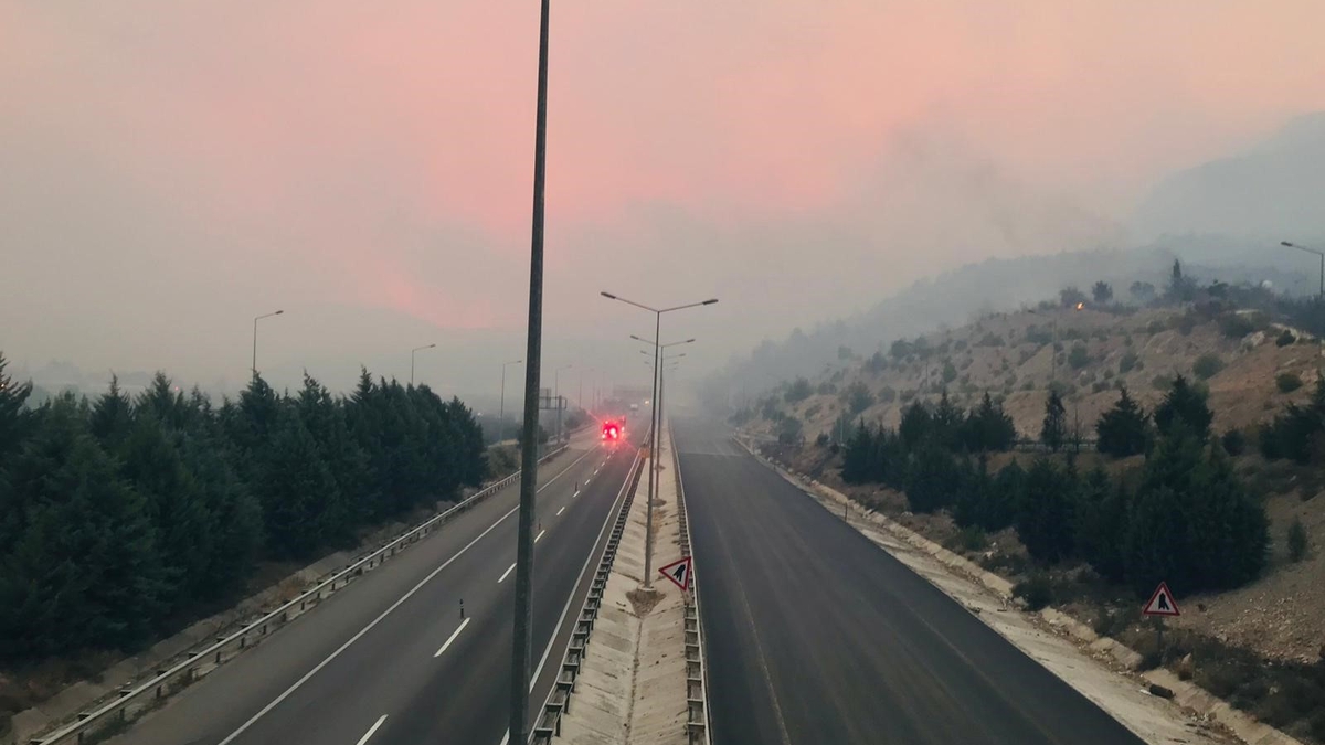 D-650 karayolu çift yönlü ulaşıma kapatıldı