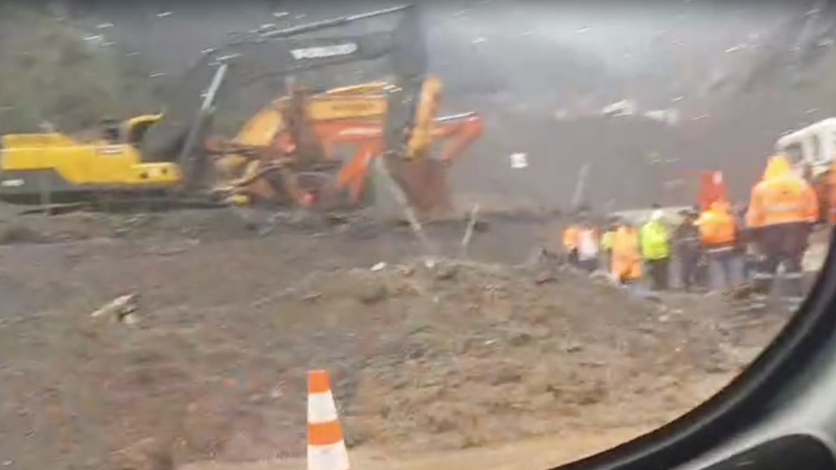 D-650'Ye çamur aktı