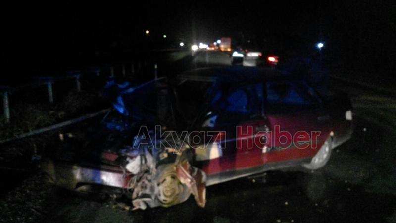 D100 Karayolunda Trafik Kazası 