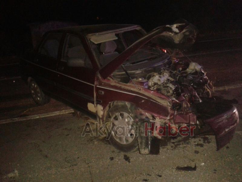 D100 Karayolunda Trafik Kazası 