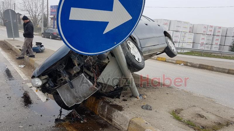 D100 Ormanköy Işıklarında Kaza 