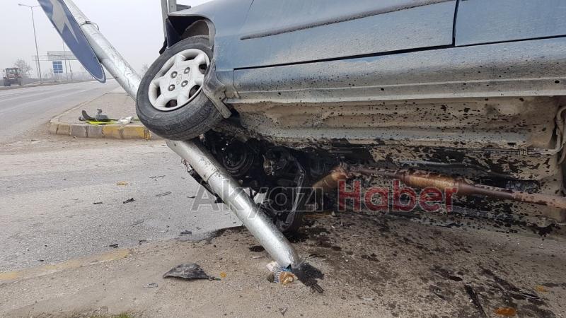 D100 Ormanköy Işıklarında Kaza 