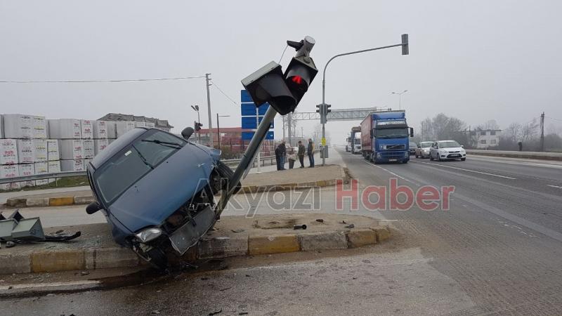 D100 Ormanköy Işıklarında Kaza 