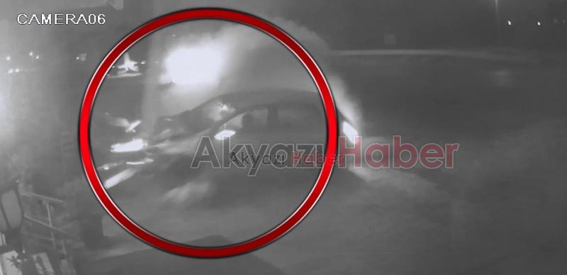 D100 Ormanköyde kaza anı kamerada