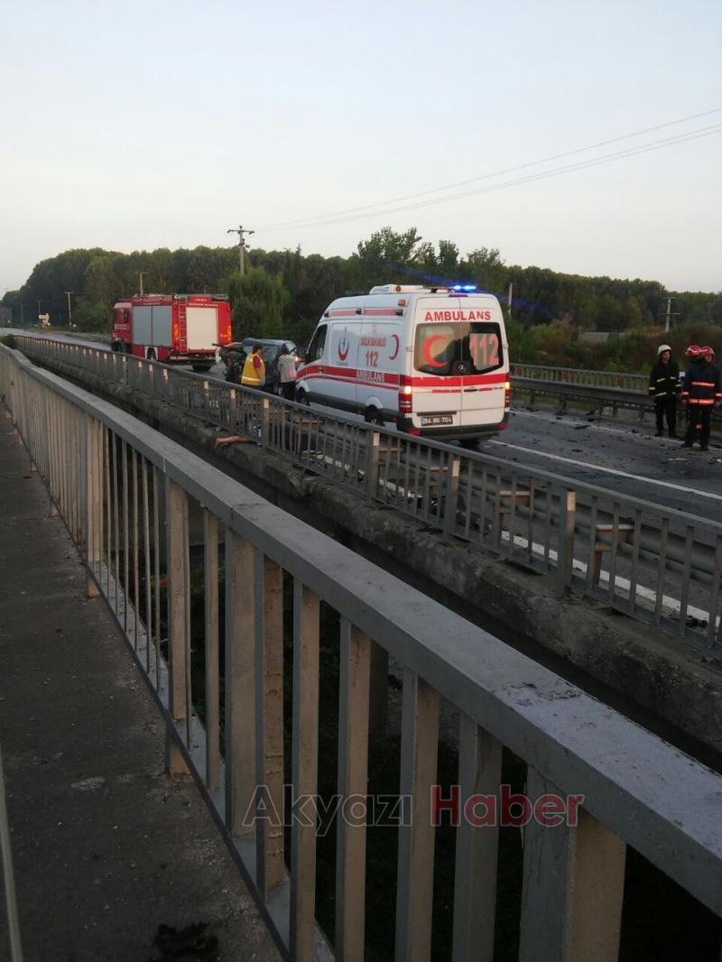 D-100'de Feci Kaza 1 Ölü