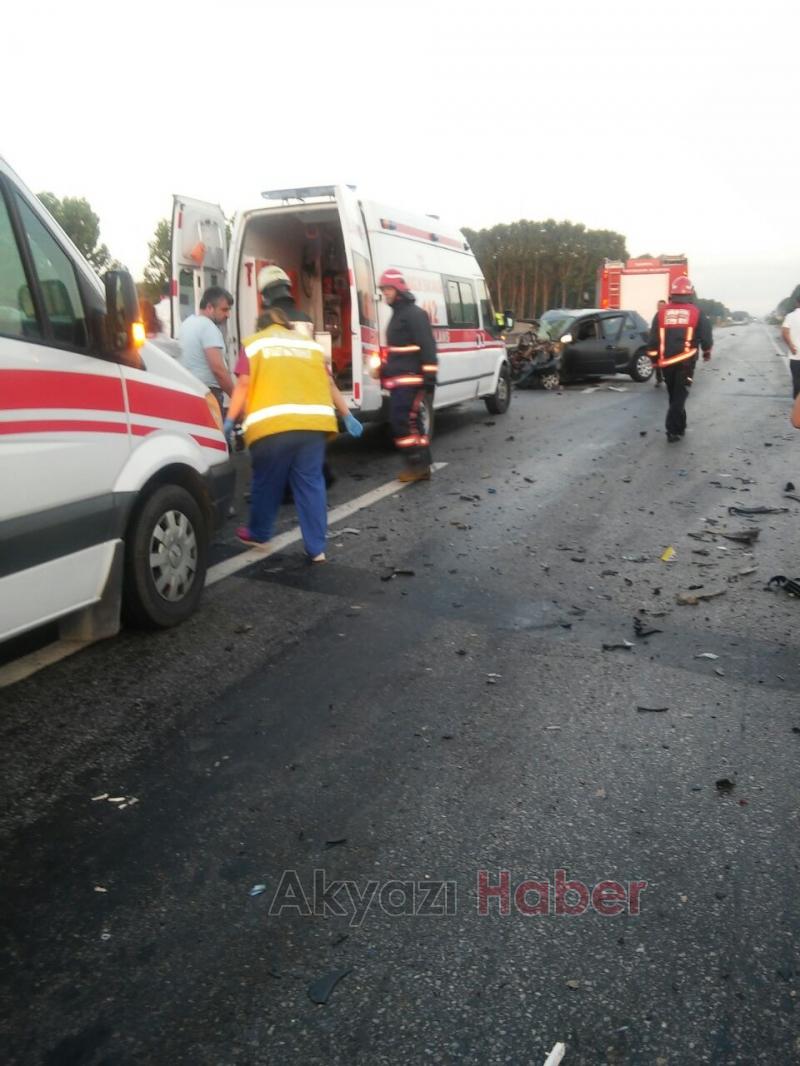 D-100'de Feci Kaza 1 Ölü