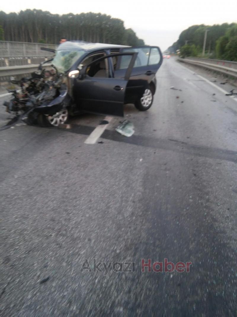 D-100'de Feci Kaza 1 Ölü