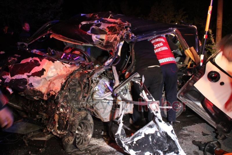 D140 Karayolunda Feci Kaza