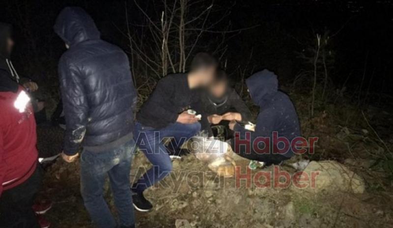 Dağda mahsur kaldılar